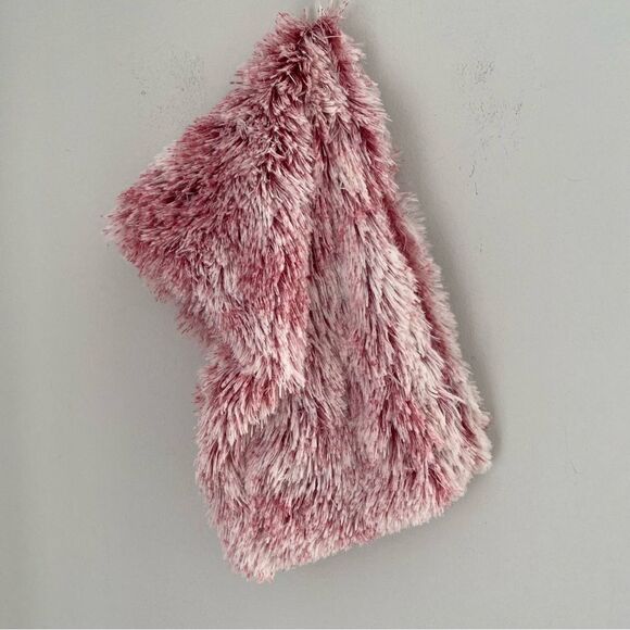 Fuzzy Pink Neck Warmer Scarf - Picture 1 of 2